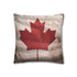 Canada Flag — 40×40 Cushion Cover — Double-Sided Back & Concealed Zip Detail