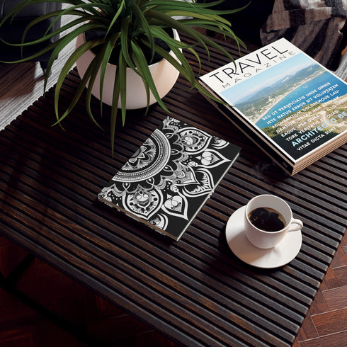 Here's another option for a title, focusing on the active, creative element:
Mindful Mandalas: A Journey Through Coloring | Journals | Back to School, Desk, Hardcover, Home & Living, Journals, Journals & Notebooks, Paper | Prints with Passion