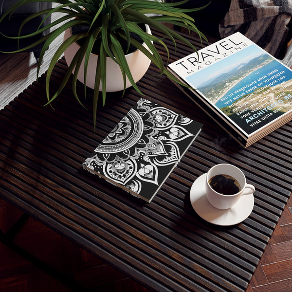 Here's another option for a title, focusing on the active, creative element:
Mindful Mandalas: A Journey Through Coloring | Journals | Back to School, Desk, Hardcover, Home & Living, Journals, Journals & Notebooks, Paper | Prints with Passion