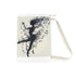 Dancer silhouette and musical note print laundry bag, artful and stylish.
