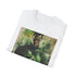 Charcoal Green Lantern T-shirt with vibrant cosmic design and crew neck