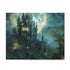Enchanting Moonlit Forest Castle Jigsaw Puzzle - Explore a fantasy realm with this whimsical puzzle