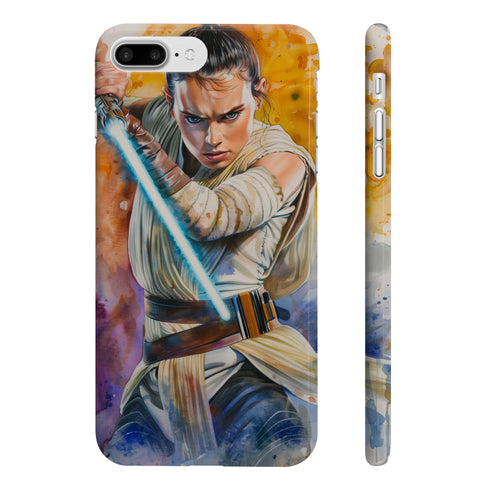 Jakku Scavenger iPhone 7 Plus slim phone case, glossy finish