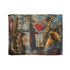 Musical notes and instruments design on 30'' x 40'' Melody Maker Blanket
