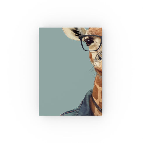 Quirky Giraffe Hipster Journal - Stylish and Versatile | Perfect Gift Idea!