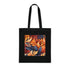 Autumnal Rhapsody Tote Bag with Vibrant Foliage and Wildflowers Design
