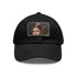 Galactic Princess Leia embroidered white baseball cap, rectangle shape.
