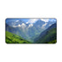 Alpine Desk Mat Collection - Bring the French Alps to your workspace with this serene mountain view desk mat, ideal for relaxing and nature-loving professionals.