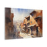 Marrakech Moroccan Medina Sunset Stretched Canvas Wall Art - View 6 | Prints With Passion