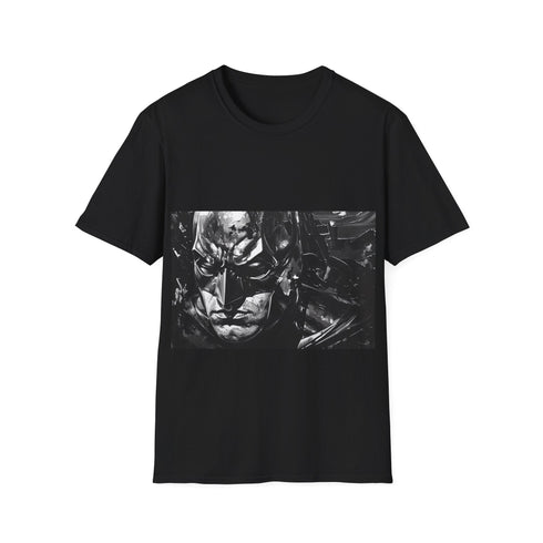 Charcoal Batman T-shirt with intricate bold design crew neck cotton summer fit