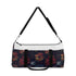 Vibrant fireworks patterned small duffle bag for stylish celebrations.