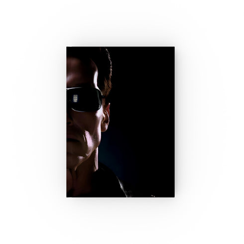 Arnold-inspired journal to terminate writer's block and unleash creativity, perfect for action-packed stories and motivational quotes