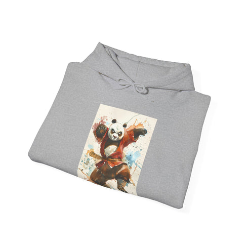 Kung Fu Panda Navy Hoodie for Men and Women - Regular Fit