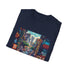 Vintage video game vibes t-shirt in charcoal, size small.