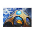 Solar Cathedral Floating in Orbit Stretched Canvas Wall Art