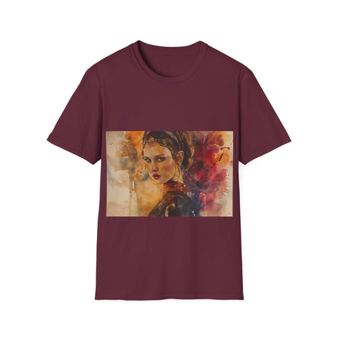 Galactic Queen Tee Padme Amidala Star Wars T-Shirt Charcoal Small