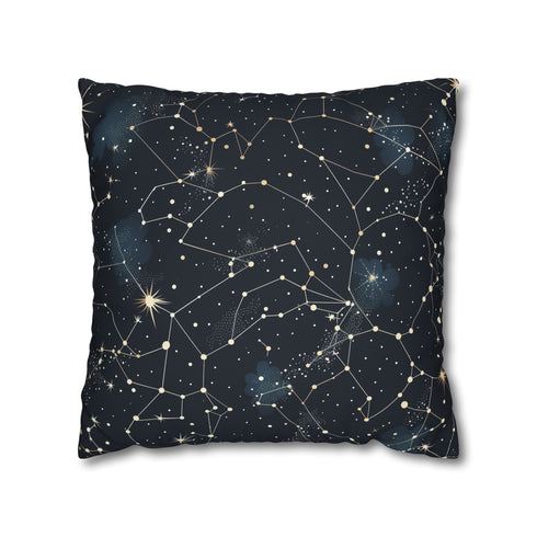 Transform your bedroom with our Cosmic Dream Pillowcase featuring a celestial constellation stars pattern