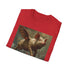 Surreal Flight Flying Pigs T-Shirt in Charcoal Smallest Size