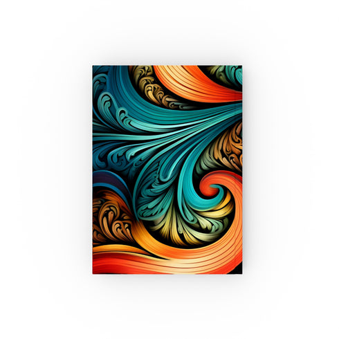 Fractal Visions Journal: Capture the Beauty of Geometry and Nature with this Stylish Notebook - Perfect for Math Enthusiasts and Artists!