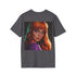 Mystery Solving Fashion Icon Tee in Charcoal, Crew Neck, DTG Print.