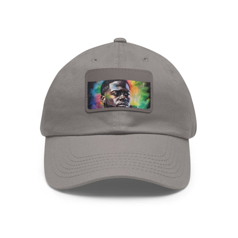 Kevin Hart Neon Watercolor Cotton Hat White Rectangle Variant Unisex.