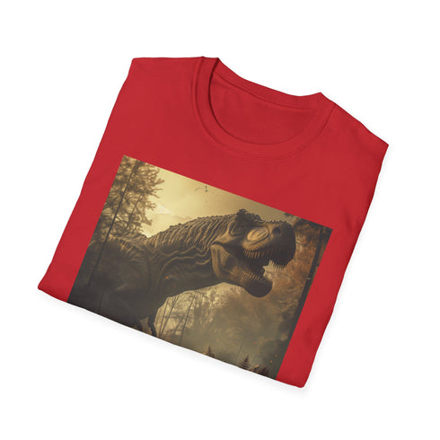 Prehistoric Dominion T-Rex Charcoal T-Shirt Fits Mighty Size Small.