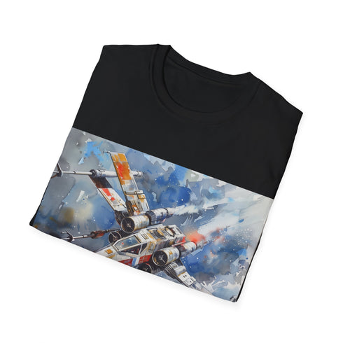 Star Wars Rebel Alliance X-Wing Cotton T-Shirt in Charcoal.