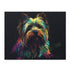 Charming Yorkie jigsaw puzzle with 120 pieces for dog lovers.
