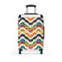 Retro Waves Suitcase: Vibrant Travel