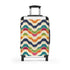 Retro Waves Suitcase: Vibrant Travel