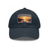 Fishermans Paradise Sunset Cap in White with Light Brown Patch