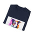 Cute Jack Russell Terriers charcoal T-shirt soft cotton crew neck regular fit