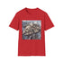Charcoal Star Wars Millennium Falcon graphic tee for Star Wars fans.