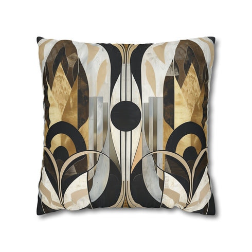 Art Deco Abstract Pillow Case - Vibrant colors and intricate designs for stylish bedroom decor