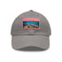 Great Barrier Reef Adventure Baseball Cap in White with Coral Pattern