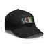 Kevin Hart Neon Watercolor Cap in White with Light Brown Patch