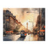 Berlin Sunset Jigsaw Puzzle - Experience the beauty of Berlin skyline against a colorful sky
