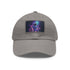 Galactic Explorer Cap with Light Brown Patch, Rectangle Shape, Cosmic Design