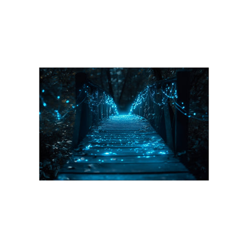 "37 Bioluminescent Vines Ghost Bridge"