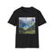 Majestic Peaks in Watercolor: The Swiss Alps T-shirt | T-Shirt | DTG, Men's Clothing, Regular fit, T-Shirts, Unisex, Women's Clothing | Prints with Passion