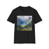Majestic Peaks in Watercolor: The Swiss Alps T-shirt | T-Shirt | DTG, Men's Clothing, Regular fit, T-Shirts, Unisex, Women's Clothing | Prints with Passion