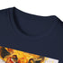 Simba Lion King T-Shirt in Charcoal, Regular Fit, Crew Neck, DTG.