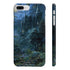 Enchanted Castle Moonlit Forest iPhone 7 Plus Glossy Phone Case.