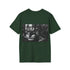 Charcoal cotton t-shirt with Batman design crew neck regular fit