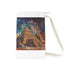 Pyramid watercolor laundry bag with iconic ancient Egypt design, perfect for adding culture to your home décor