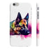 German Shepherd iPhone 7 Plus glossy phone case with loyal companion design.