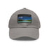 Aitutaki Paradise Cap in White with Light Brown Patch.