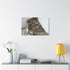 A Staircase Made of Old Books Stretched Canvas Wall Art