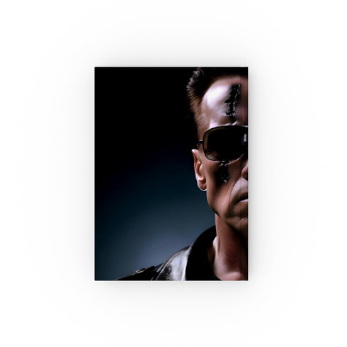 Arnold Schwarzenegger-inspired journal for writers, perfect for crushing writer's block and unleashing creativity. High-quality, versatile, and stylish. Great gift idea!