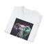 Charcoal elephant graphic tee soft cotton crew neck regular fit